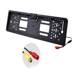 Rendszámtábla keretbe integrált LED-es tolatókamera, raszteres - SMP CAM-08 Rendszámtábla keretbe integrált LED-es tolatókamera, raszteres - SMP CAM-08