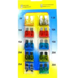 Biztosíték szett, normál, 10 db - SMP WPPK 10