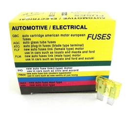 Biztosíték, normál, 20A, késes - SMP WPP20A DOBOZ