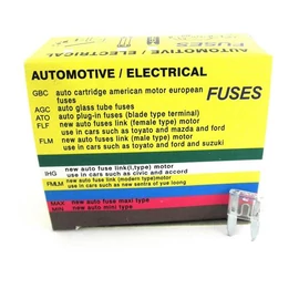 Biztosíték, normál, 25A, késes - SMP WPP25A DOBOZ