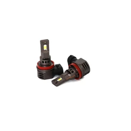 H11/ H8 foglalat, HP LED párban, CAN-BUS kompatibilis, ventilátorral, fehér fényű - SMP A8F H11 / H8