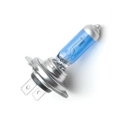 Halogén izzó, H7, 12V, 55W, +50% fényerő, fehér fény - SMP H7 SW