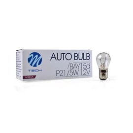 Halogén izzó, BAY15D foglalat, 21/5W, 12V, fehér fény - SMP BAY15D Fehér Tech Z15 Halogén izzó, BAY15D foglalat, 21/5W, 12V, fehér fény - SMP BAY15D Fehér Tech Z15
