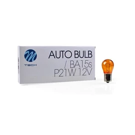 Halogén izzó, BA15S foglalat, 21W, 12V, sárga fény - SMP BA15S SÁRGA Tech Z19 Halogén izzó, BA15S foglalat, 21W, 12V, sárga fény - SMP BA15S SÁRGA Tech Z19