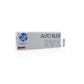 Halogén izzó, W2x4.6d foglalat, 1.2W, 12V, fehér fényű - SMP T5 Tech Z29 Halogén izzó, W2x4.6d foglalat, 1.2W, 12V, fehér fényű - SMP T5 Tech Z29